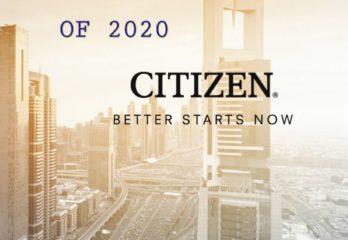 Relojes Citizen OF 2020 al completo