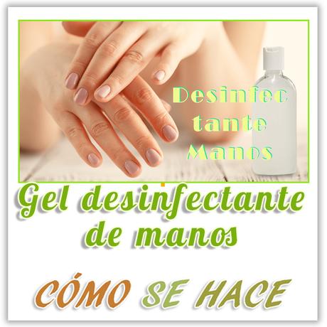  Cómo hacer GEL DESINFECTANTE DE MANOS casero