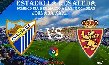 MALAGA CF VS REAL ZARAGOZA