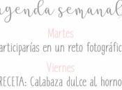 Agenda Semanal 9/03 15/03