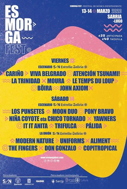 [Noticia] Cartel completo del Esmorga Fest 2020