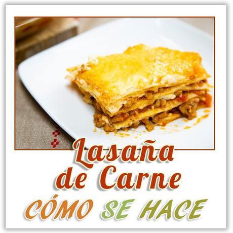  LASAÑA DE CARNE