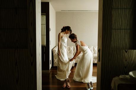 Dos novias y un boda boho chic Boda boho chic dos novias | vestido novias otadui | Bodas de Cuento