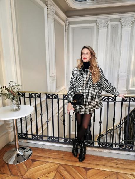 Look traje cuadros de vichy