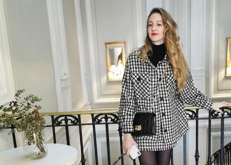 Look traje cuadros de vichy