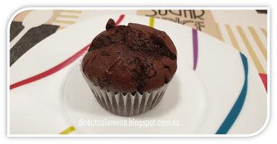 Magdalenas de chocolate