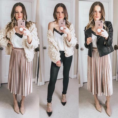 Combinar Falda Plisada Con Botas