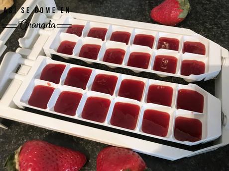 Coulant de chocolate y fresas