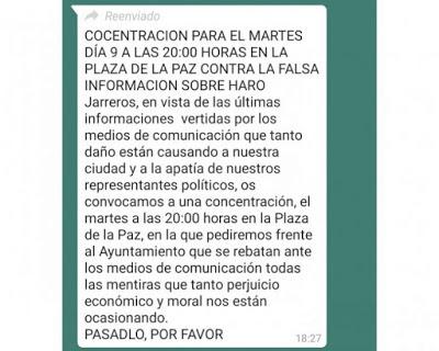 SE LES FUE LA OLLA A TODOS CON EL CORONAVIRUS EN HARO… SE LES FUE LA OLLA A TODOS CON EL CORONAVIRUS EN HARO…