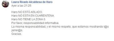 SE LES FUE LA OLLA A TODOS CON EL CORONAVIRUS EN HARO… SE LES FUE LA OLLA A TODOS CON EL CORONAVIRUS EN HARO…