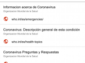 ¿Cómo puede útil Google para cobertura coronavirus?