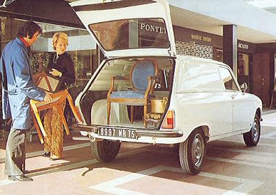 Peugeot 204 Fourgonnette del año 1972