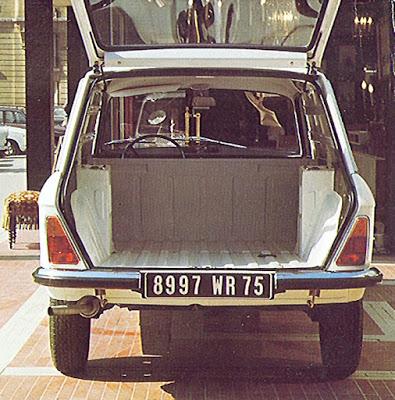 Peugeot 204 Fourgonnette del año 1972