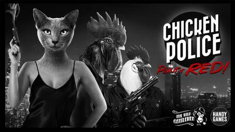 Chicken Police nos invita a ver a los personajes tras su doblaje