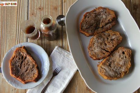 Torrijas gallegas o chulas de Pan de Cea y Licor café, la receta de torrijas solo para adultos