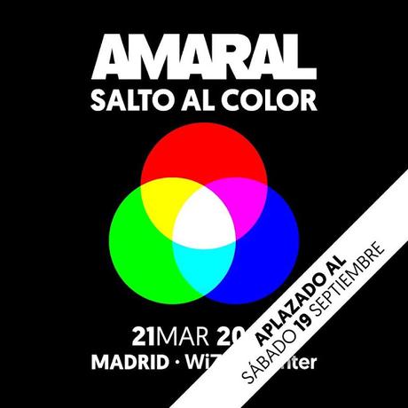 Amaral aplaza sus conciertos en el WiZink Center de Madrid y el Pabellón Pisuerga de Valladolid Amaral aplaza sus conciertos en el WiZink Center de Madrid y el Pabellón Pisuerga de Valladolid