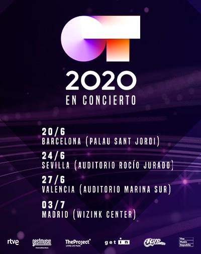 [Noticia] OT2020 arranca su gira con cuatro únicos conciertos