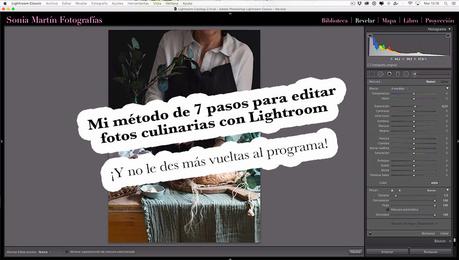 Método para editar fotos culinarias con Lightroom