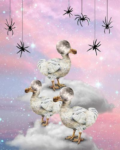 Los pósters new age con fauna del pasado de Lanss Lima