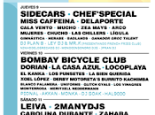 SanSan Festival 2020, Horarios