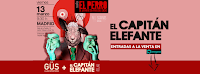 Concierto de El capitán elefante y Güs y los impostores en El perro de la parte de atrás del coche