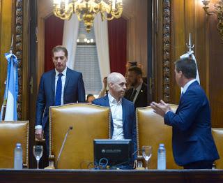 Larreta abrió sesiones con voluntad de diálogo