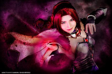 Nuevas artes visuales de la obra teatral ''Tate no Yuusha no Nariagari'', con el elenco principal