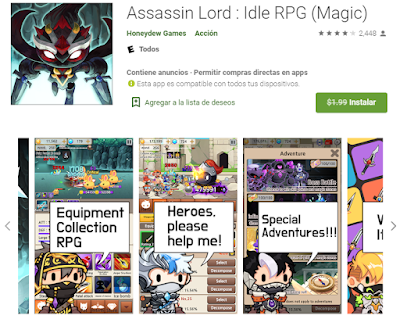 Juegos gratuitos para Android por tiempo limitado - Play Store (10 de marzo de 2020)