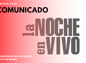 Comunicado Noche Vivo sobre Coronavirus