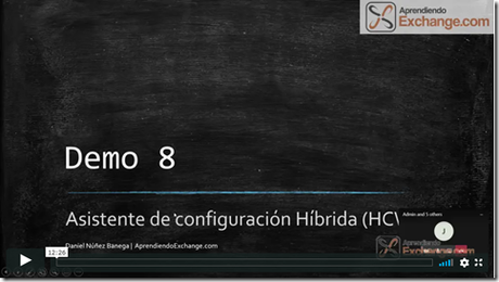 Taller en migración híbrida de Exchange a Office 365 | Asistente de configuración híbrida