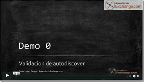 Taller de migración híbrida a Office 365 | Validación de autodiscover