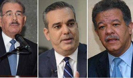 Danilo Medina, Leonel Fernández, Luis Abinader