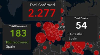 El SDECE francés contemplaría cerrar fronteras en caso de epidemia a la italiana en España