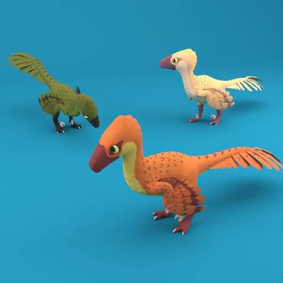 Los adorables dinosaurios de Paleo Pines