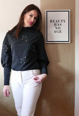 Jersey manga abullonada