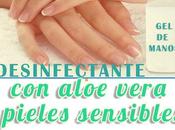 desinfectante manos aloe vera para pieles sensibles
