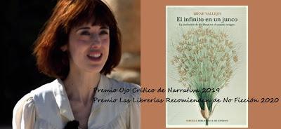 El infinito en un junco. Irene Vallejo, Premio Ojo Crítico de Narrativa 2019