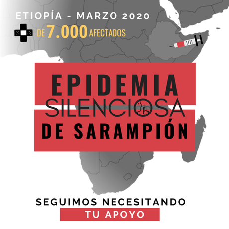 Emergencia ante la Epidemia Silenciosa de Sarampión en Etiopía