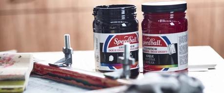 ¿Qué es la serigrafía textil?: Tintas Speedball