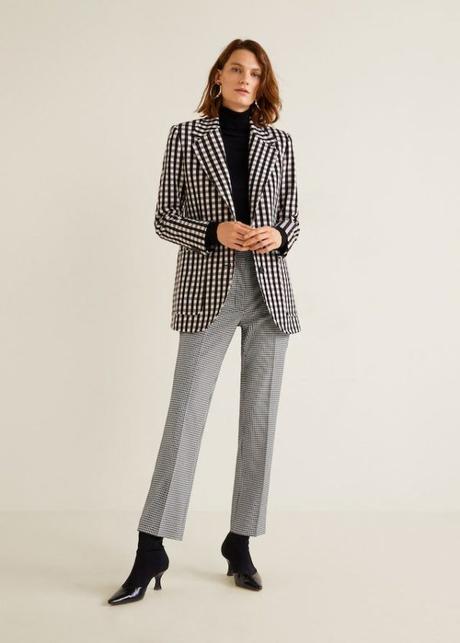 Combinar Falda De Cuadros Negra Y Blanca