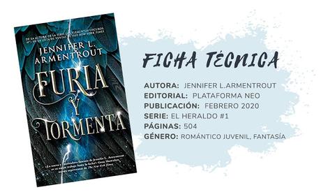 Reseña: FURIA Y TORMENTA - Jennifer L.Armentrout