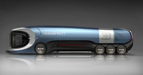 El camión Bugatti más futurista – un genial homenaje a la marca alsaciana El camión Bugatti más futurista – un genial homenaje a la marca alsaciana