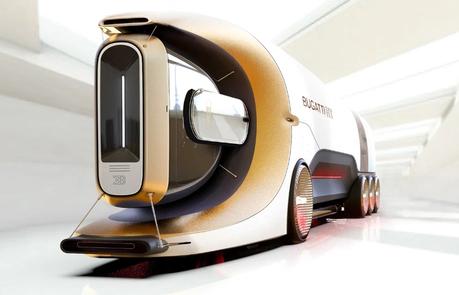 El camión Bugatti más futurista – un genial homenaje a la marca alsaciana El camión Bugatti más futurista – un genial homenaje a la marca alsaciana