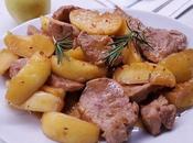 Solomillo cerdo manzanas