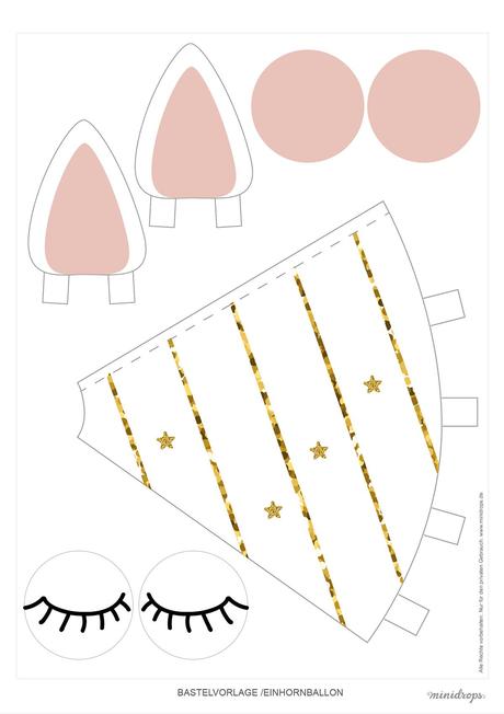 Einhorn Vorlage Zum Basteln Sie Können Auch In Ms Word Für Ihre Erstaunlich Inspiration Reparatur