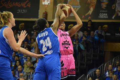 Galería de clics del Perfumerías Avenida-Ensino (cuartos de final de la Copa de la Reina de Salamanca)