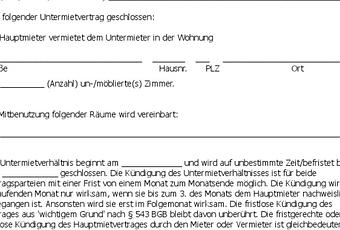 Einfacher Mietvertrag Vorlage Kostenlos Diese Können Sie In Ms Word Für