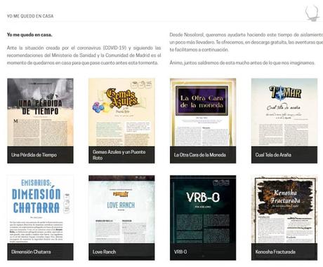 NSR vuelve a poner en descarga libre 8 aventuras