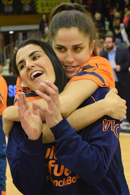 Galería de clics del Valencia Basket-CB Clarinos (cuartos de final de la Copa de la Reina de Salamanca)