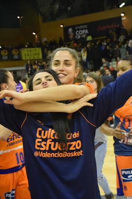 Galería de clics del Valencia Basket-CB Clarinos (cuartos de final de la Copa de la Reina de Salamanca)